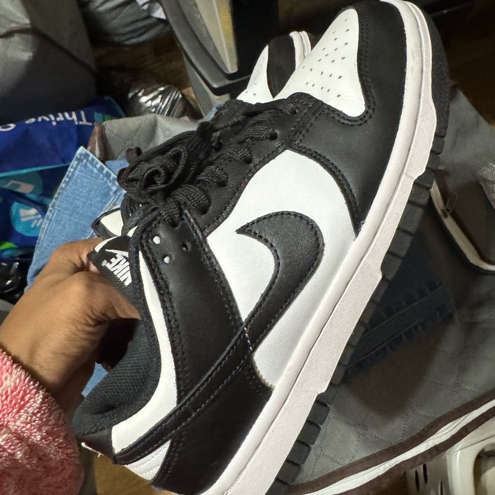 Nike Classic Black and White Low-Tops dunks